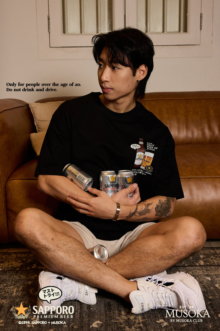 COAL-BLACK™ - SAPPORO BEER + MUSOKA: Emergency Beer Kit