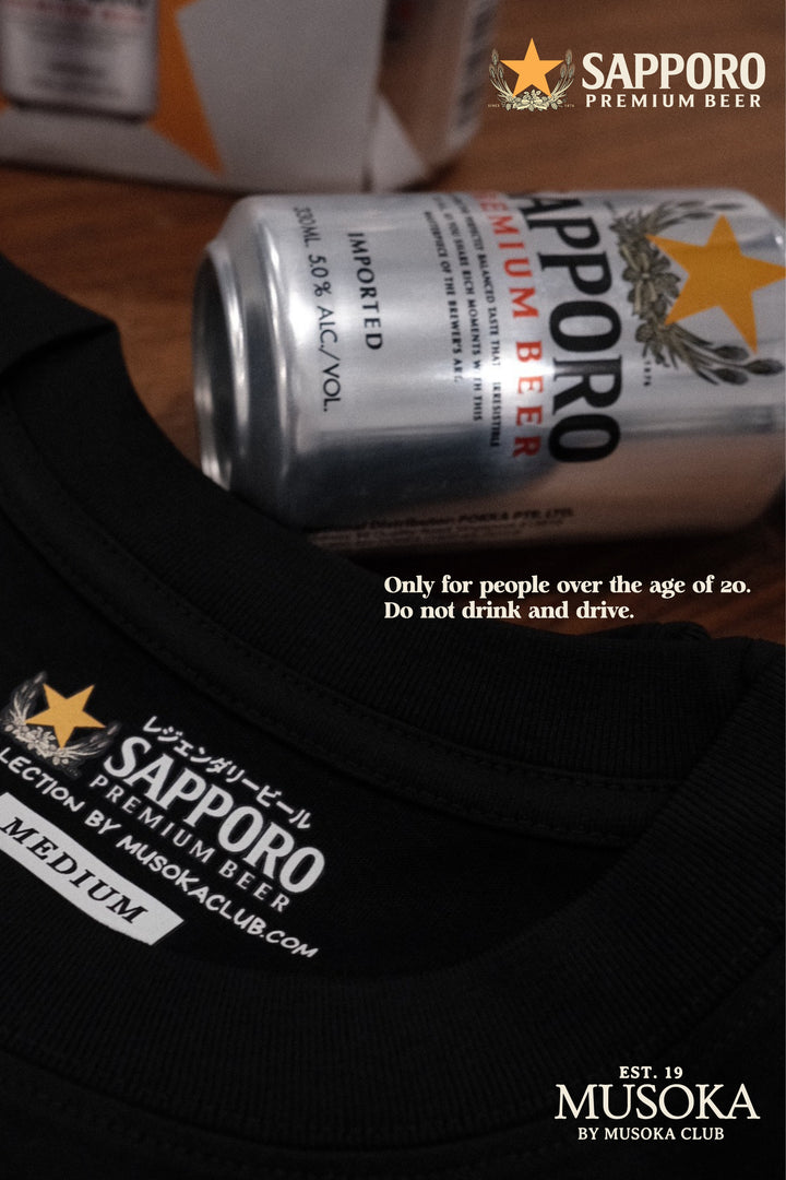 COAL-BLACK™ - SAPPORO BEER + MUSOKA: Emergency Beer Kit