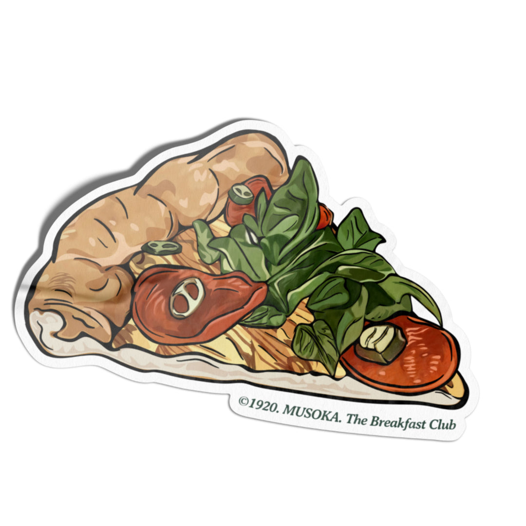 3 inch" Pizza Stickies