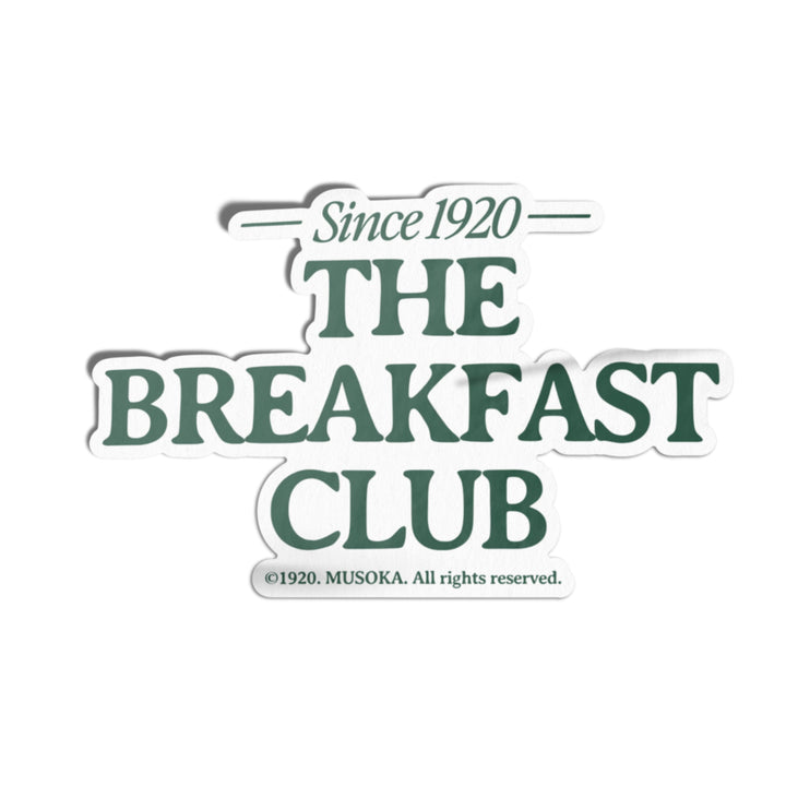 3 inch" Official Breakfast Club Logo Stickies