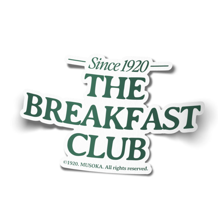3 inch" Official Breakfast Club Logo Stickies