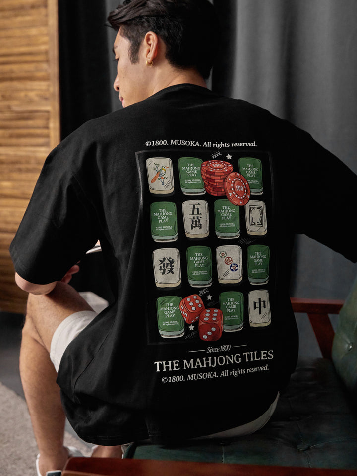 BACKORDER | COAL-BLACK™ - THE MAHJONG TILES