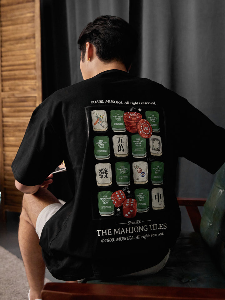 BACKORDER | COAL-BLACK™ - THE MAHJONG TILES
