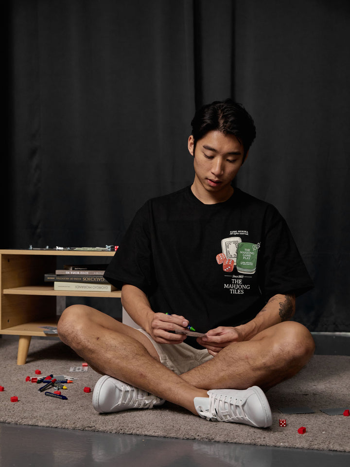 BACKORDER | COAL-BLACK™ - THE MAHJONG TILES