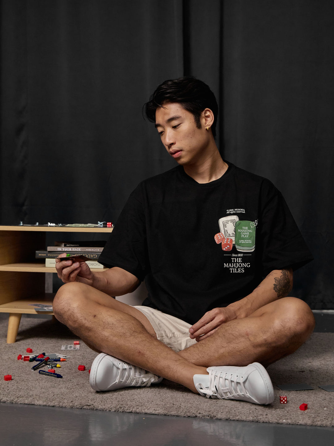 BACKORDER | COAL-BLACK™ - THE MAHJONG TILES