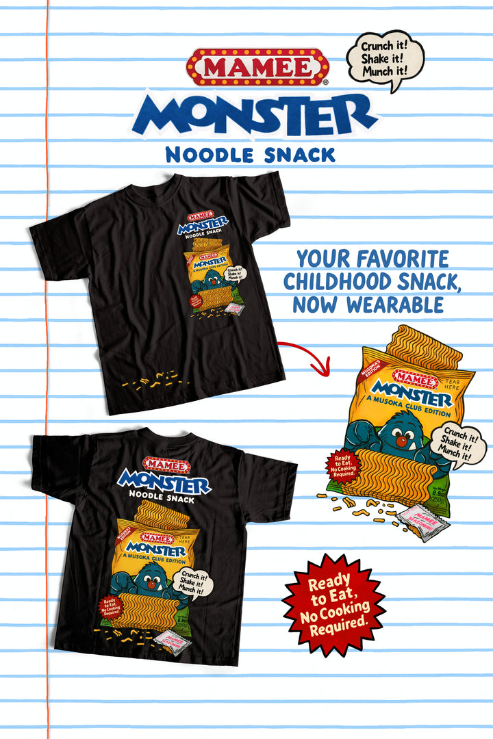 COAL-BLACK™ - POV: YOU'RE A PACKET OF MAMEE MONSTER SNACK