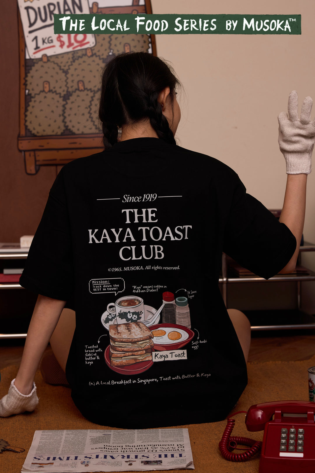 BACKORDER | COAL-BLACK™ - The Kaya Toast Club
