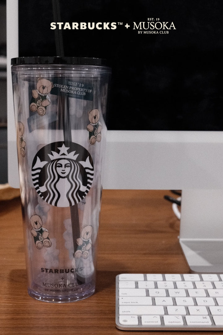 STARBUCKS™ + MUSOKA™ Bearista Cold Cup 24oz