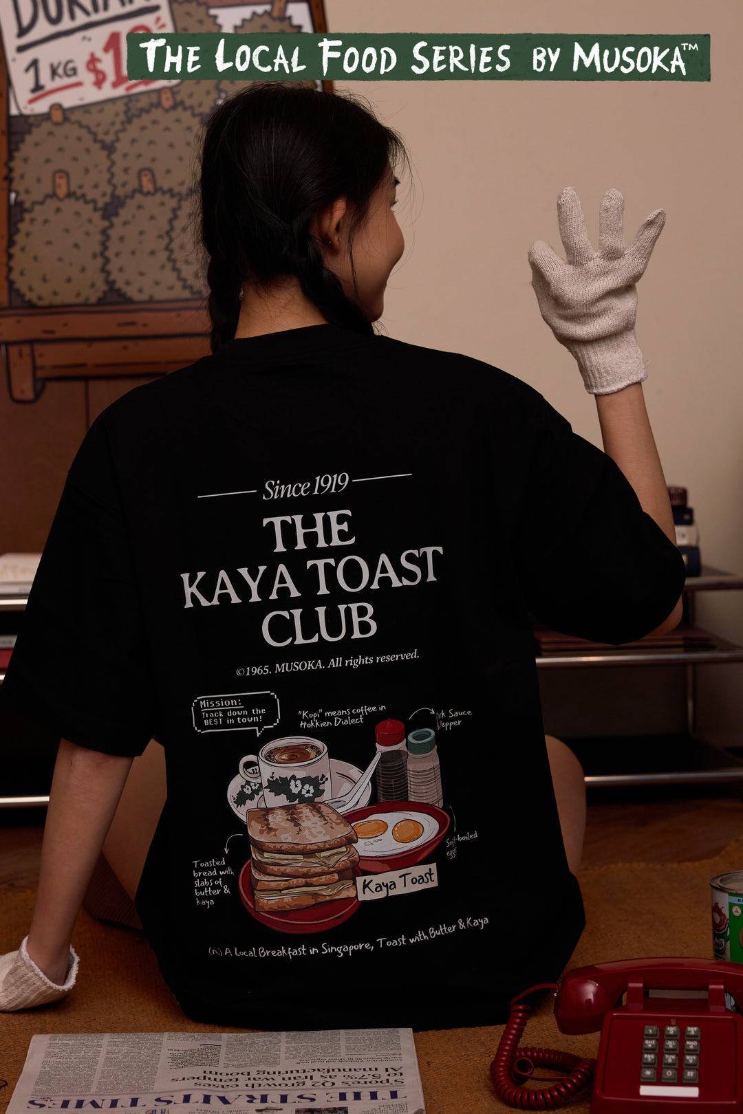 BACKORDER | COAL-BLACK™ - The Kaya Toast Club