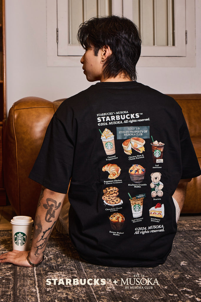 STARBUCKS™ + MUSOKA™ Prints T-Shirt (SOLD-OUT) – musoka