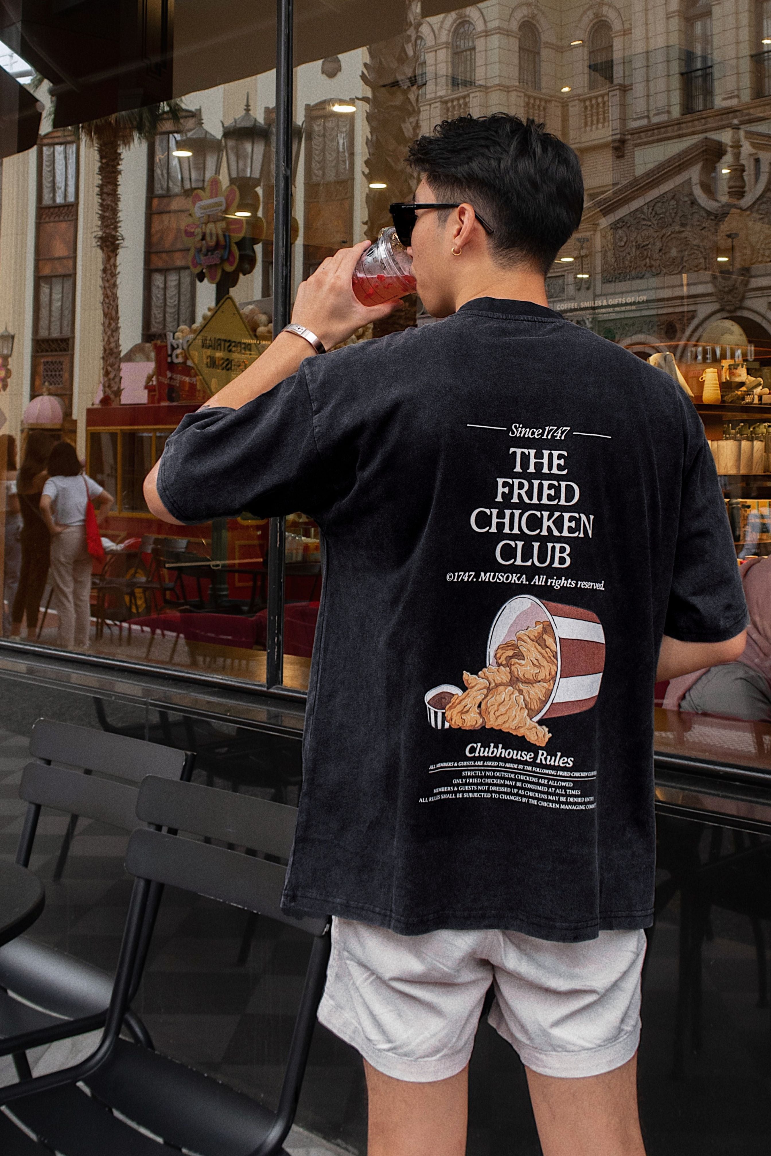 NO COFFEE × CLUBHAUS MOCKNECK S/S NO COFFEE × CLUBHAUS MOCKNECK S/S