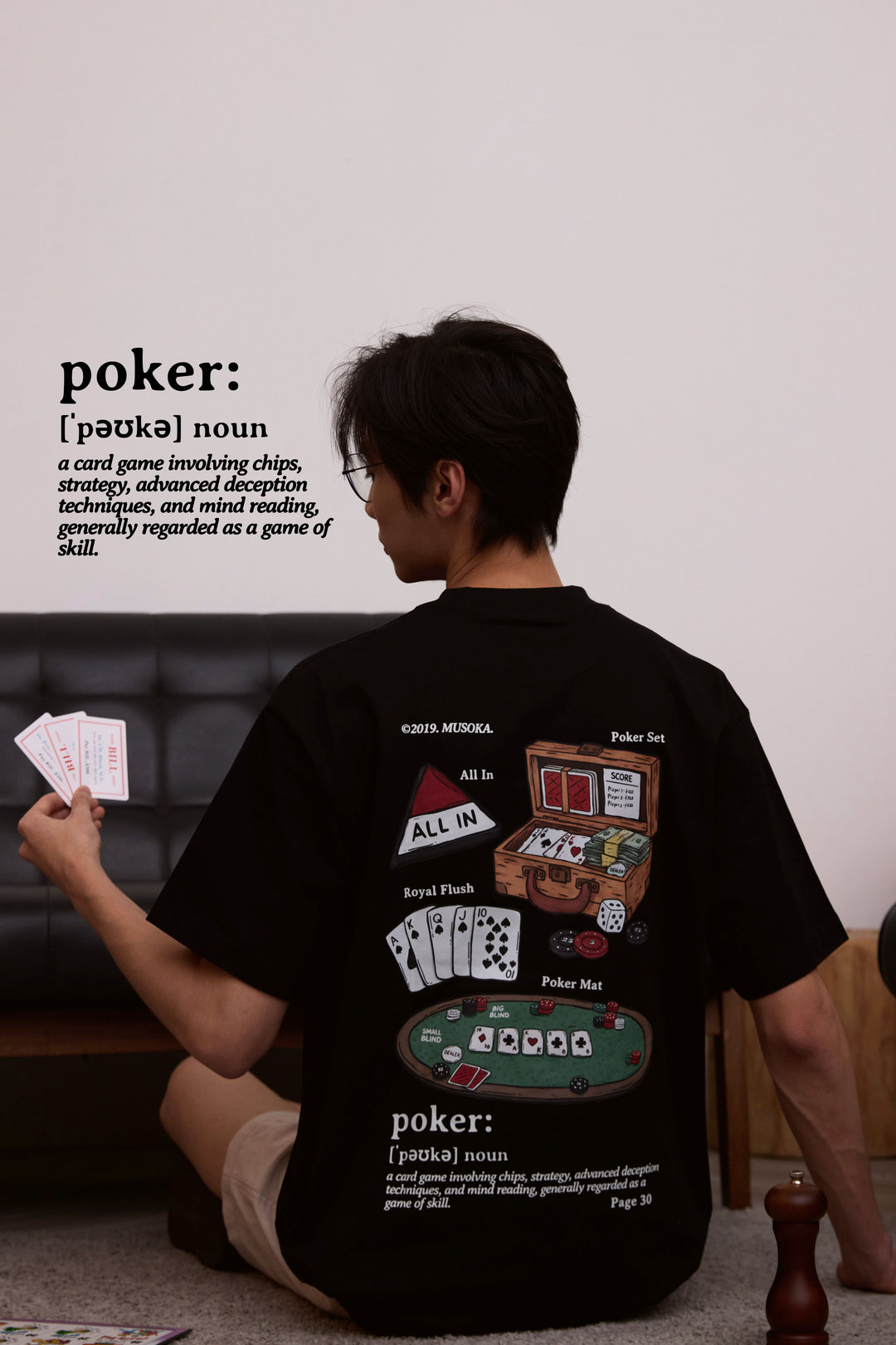 PREORDER | COAL-BLACK™ - Poker (n.)