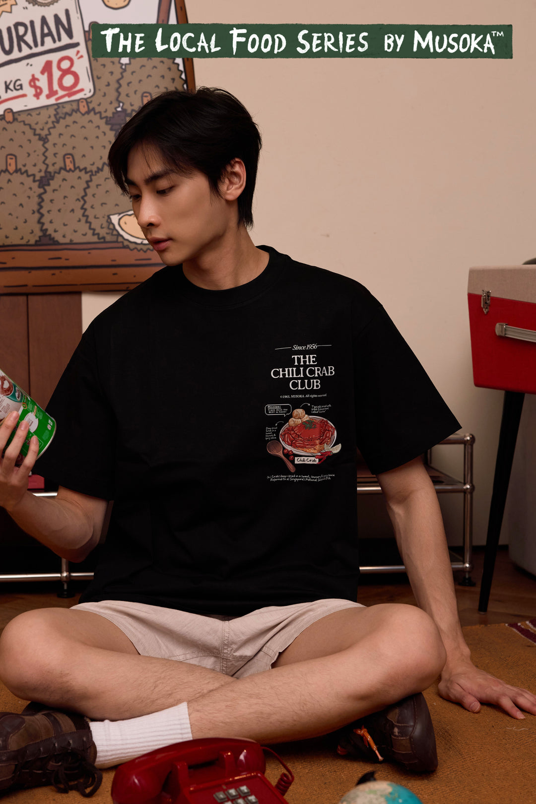 BACKORDER | COAL-BLACK™ - The Chili Crab Club