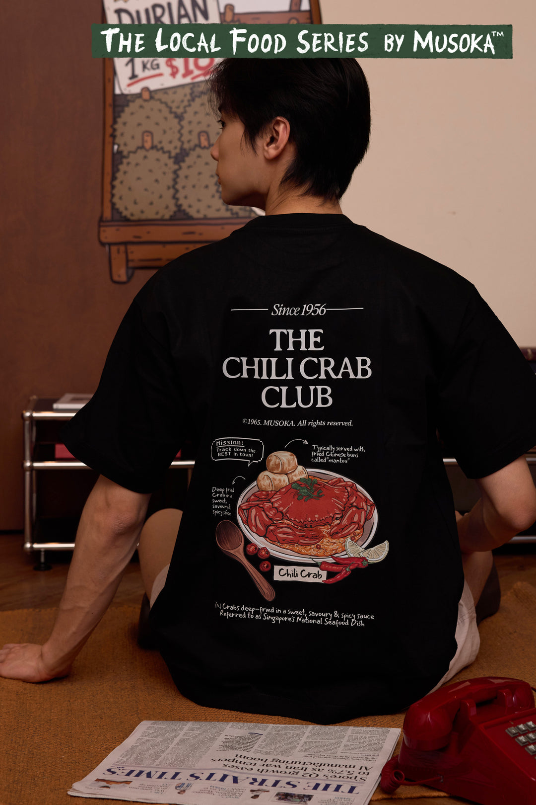 BACKORDER | COAL-BLACK™ - The Chili Crab Club