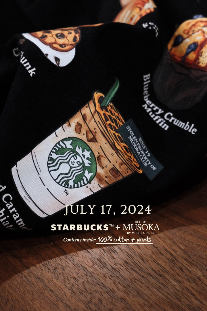 STARBUCKS™ + MUSOKA™ Prints T-Shirt (SOLD-OUT)