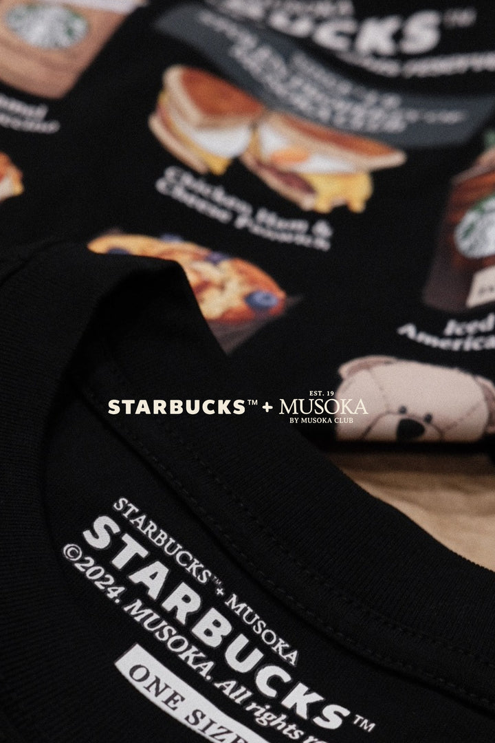 STARBUCKS™ + MUSOKA™ Prints T-Shirt (SOLD-OUT)