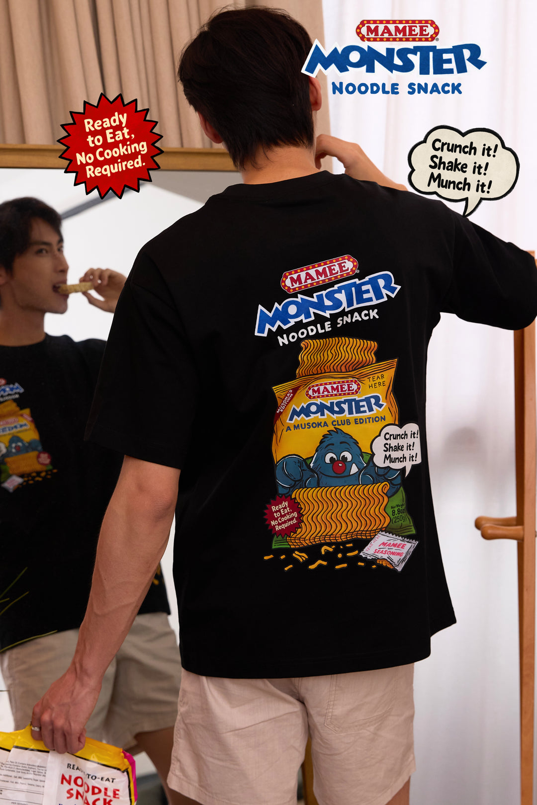 COAL-BLACK™ - POV: YOU'RE A PACKET OF MAMEE MONSTER SNACK