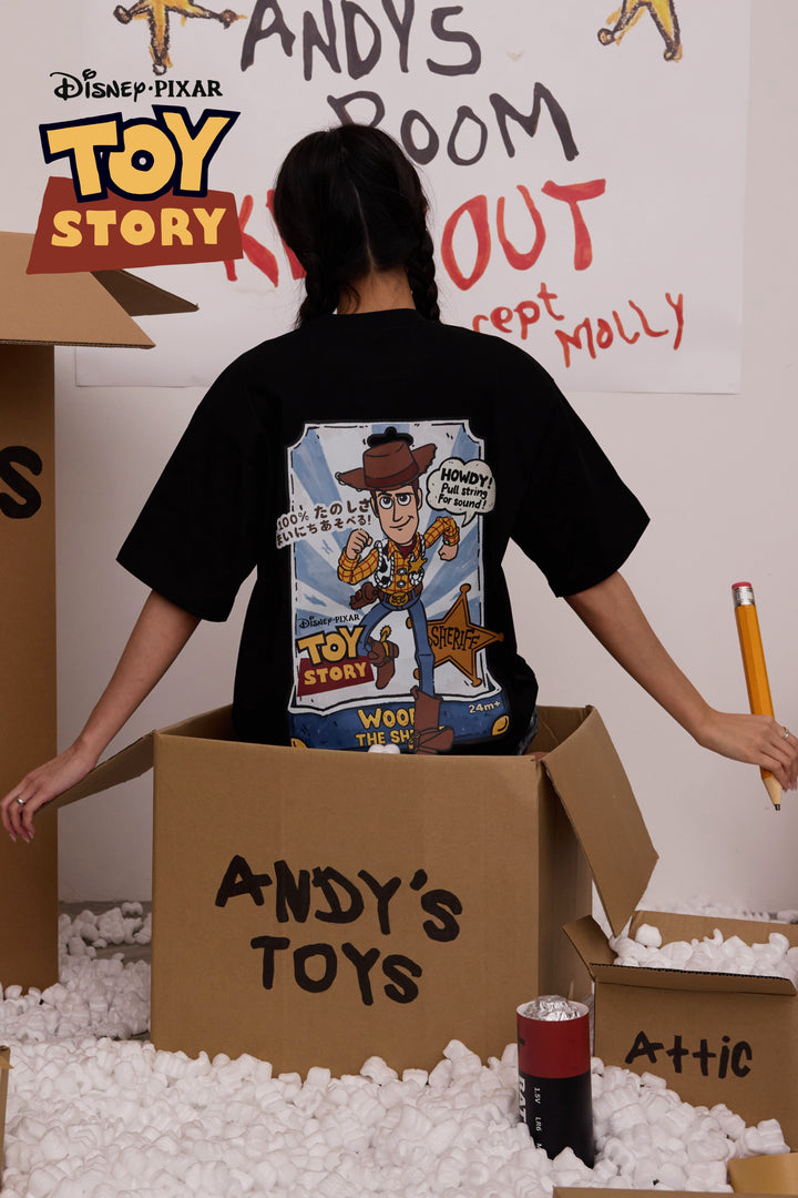PREORDER | WOODY, THE SHERIFF - "PULL STRING FOR SOUND" (COAL-BLACK™)