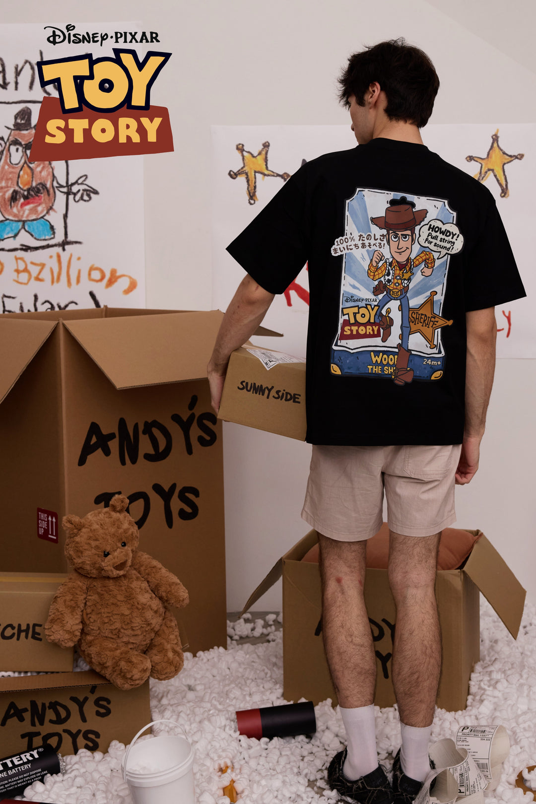 PREORDER | WOODY, THE SHERIFF - "PULL STRING FOR SOUND" (COAL-BLACK™)