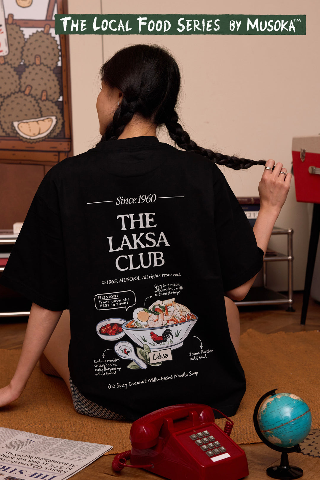 BACKORDER | COAL-BLACK™ - The Laksa Club