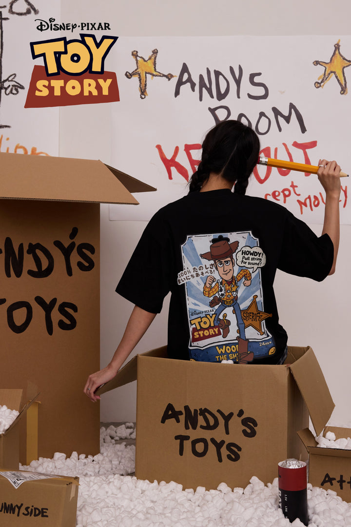 PREORDER | WOODY, THE SHERIFF - "PULL STRING FOR SOUND" (COAL-BLACK™)