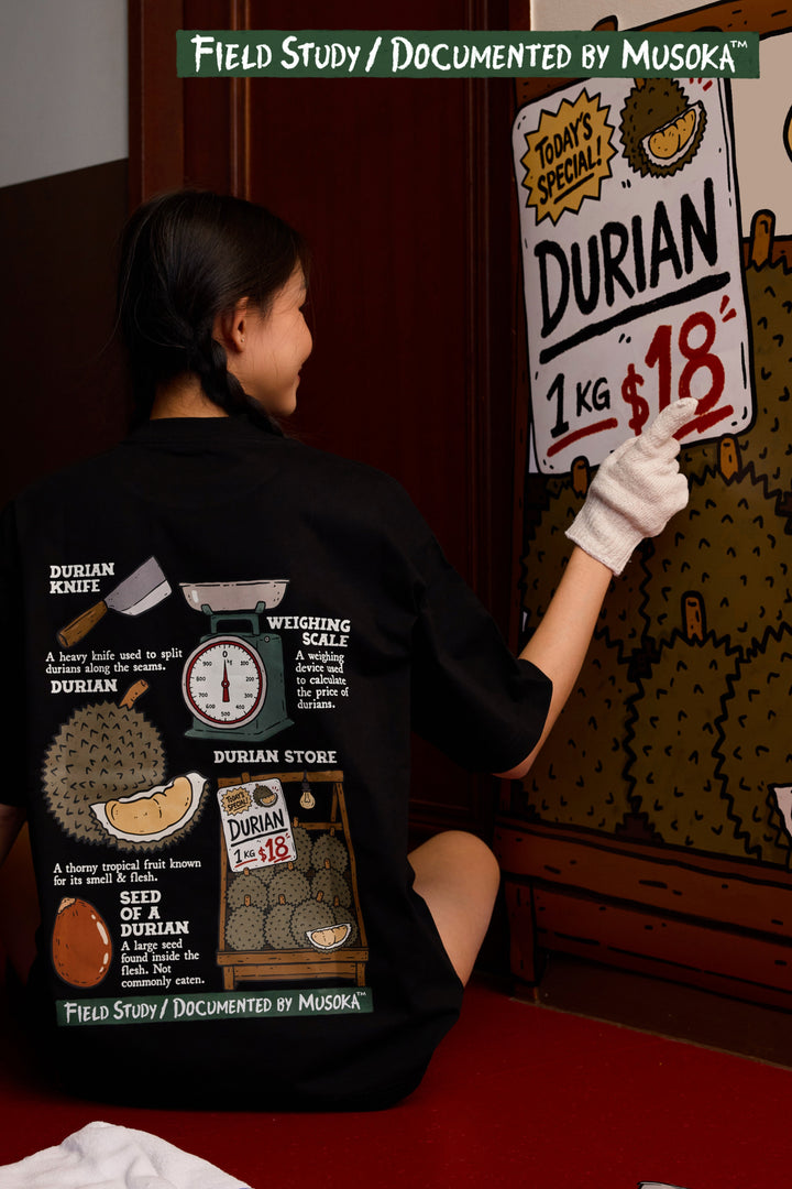 PREORDER | FIELD STUDY: DURIAN STALL CREW (COAL-BLACK™)