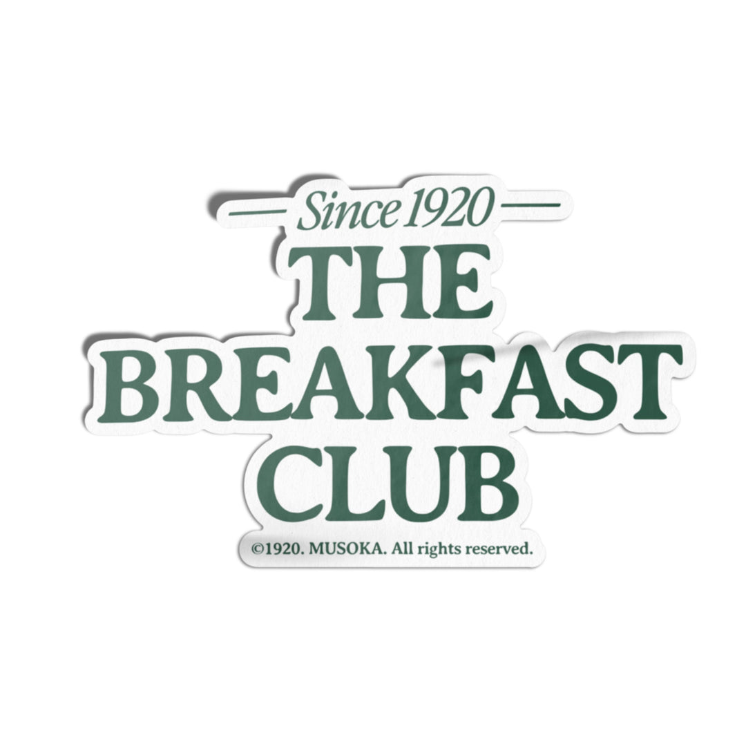 3 inch" Official Breakfast Club Logo Stickies