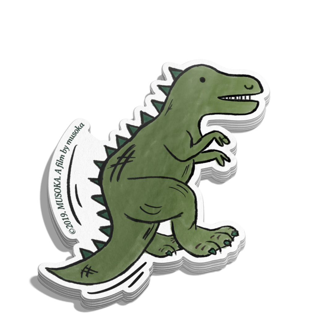 3 inch" Dinosaur Stickies